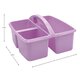 Lavender Plastic Storage Caddy 6-Pack Alternate Image SIZE