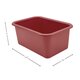 Deep Rose Small Plastic Storage Bin 6-Pack Alternate Image SIZE