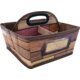 Reclaimed Wood Storage Caddy Alternate Image A