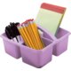 Lavender Plastic Storage Caddy Alternate Image A