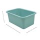 Calming Blue Small Plastic Storage Bin Alternate Image SIZE