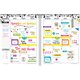 Confetti Lesson Planner with stickers Alternate Image A