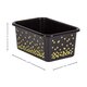 Black Confetti Small Plastic Storage Bins 6-Pack Alternate Image SIZE