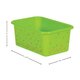 Lime Confetti Small Plastic Storage Bins 6-Pack Alternate Image SIZE