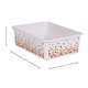 Confetti Large Plastic Storage Bins 6-Pack Alternate Image SIZE