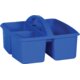 Blue Plastic Storage Caddies 6-Pack Alternate Image B