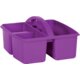 Purple Plastic Storage Caddies 6-Pack Alternate Image A