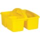 Yellow Plastic Storage Caddies 6-Pack Alternate Image A