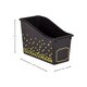 Black Confetti Plastic Book Bins 6-Pack Alternate Image SIZE