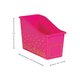 Pink Confetti Plastic Book Bins 6-Pack Alternate Image SIZE