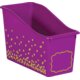 Purple Confetti Plastic Book Bins 6-Pack Alternate Image A