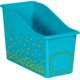 Teal Confetti Plastic Book Bins 6-Pack Alternate Image A