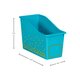 Teal Confetti Plastic Book Bins 6-Pack Alternate Image SIZE