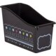 Chalkboard Brights Plastic Book Bins 6-Pack Alternate Image A