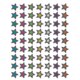 Chalkboard Brights Stars Mini Stickers Alternate Image A