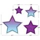 Brights 4Ever Stars Accents - Assorted Sizes Alternate Image SIZE