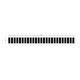 Black and White Vertical Stripes Straight Border Trim Alternate Image SIZE