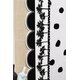 Black with White Scalloped Die-Cut Border Trim Alternate Image C