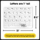 School-Rite® Handwriting Instruction Guides - Lowercase Manuscript Alternate Image SIZE