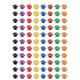 Colorful Paw Prints Mini Stickers Alternate Image A