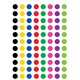 Colorful Circles Mini Stickers Alternate Image A