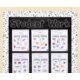 Black & Silver Funtastic 4" Letters Combo Pack Alternate Image C