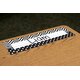 Black & White Chevrons and Dots Flat Name Plates Alternate Image A