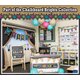 Chalkboard Brights Pennants Welcome Bulletin Board Display Set Alternate Image C