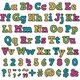 Chalkboard Brights Bold Block 4" Letters Combo Pack Alternate Image E