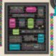 Chalkboard Brights Straight Border Trim Alternate Image D