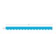 Aqua Solid Scalloped Border Trim Alternate Image SIZE