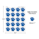 Blue Paw Prints Stickers Alternate Image SIZE