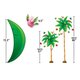 Tropical Trees Bulletin Board Display Set Alternate Image SIZE