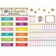 Confetti Let's Celebrate Birthdays Mini Bulletin Board Alternate Image B