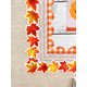 Orange Gingham Scalloped Border Trim Alternate Image C