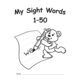 My Own Sight Words 1–50, 10-pack Alternate Image A