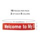 Welcome to My Class Wristbands 10-Pack Alternate Image SIZE