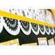 Black and White Fiesta Die-Cut Border Trim Alternate Image B