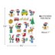 Pete the Cat Christmas Stickers Alternate Image SIZE