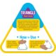 Addition and Subtraction Triangle Flash Cards Alternate Image B