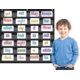 Sight Words in a Flash Word Walls Grades K-1 Alternate Image E