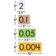 Sensational Math Place Value Cards: 4-Value Decimals to Whole Numbers Alternate Image SIZE