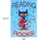 Pete the Cat Reading Rocks Positive Poster Alternate Image SIZE