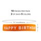 Happy Birthday Wristbands Alternate Image SIZE