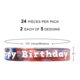 Tie-Dye Happy Birthday Wristbands Alternate Image SIZE