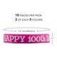 Happy 100th Day Wristbands Alternate Image SIZE