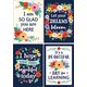 Wildflowers Positive Sayings Small Poster Pack Alternate Image B