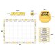 Buzzing Bees Calendar Bulletin Board Alternate Image SIZE