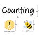 Buzzing Bees Counting to 100 Days Mini Bulletin Board Alternate Image SIZE