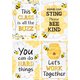 Buzzing Bees Positive Sayings Small Poster Pack Alternate Image C